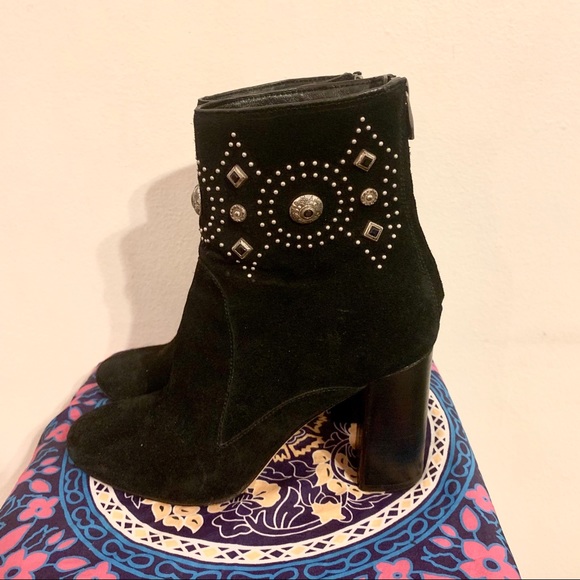 SIGERSON MORRISON Sheyla suede studded bootie 8.5 - Picture 3 of 7